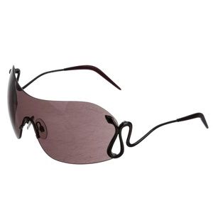 Roberto Cavalli “Talia” Shiny Gunmetal Sunglasses